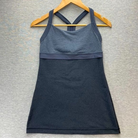 Lululemon Black Grey Womens Halter Top - Picture 1 of 7